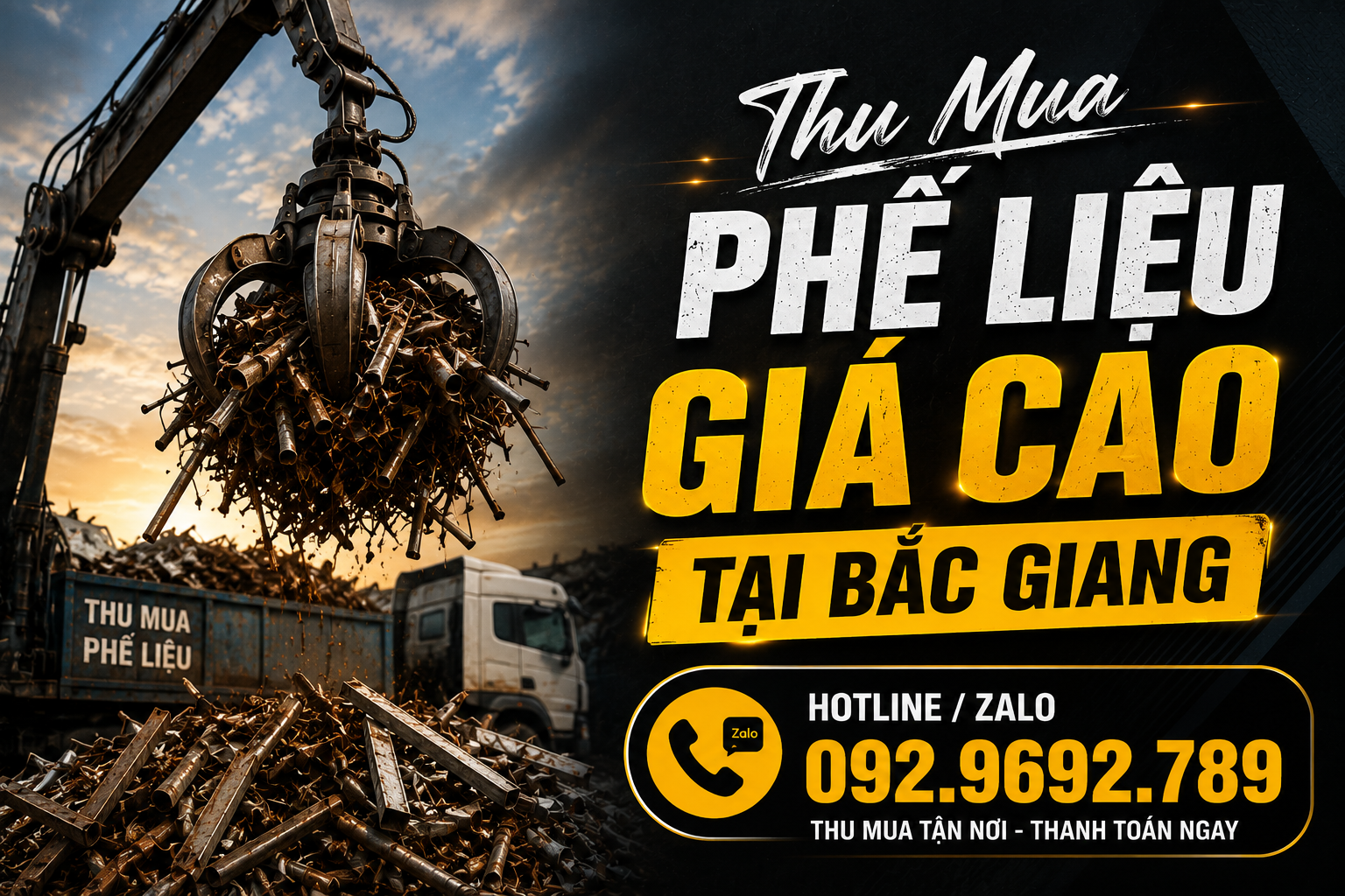 Thu Mua Phế Liệu Giá Cao Tại Bắc Giang | Thu Mua Tận Nơi, Giá Cạnh Tranh - Phế Liệu Tân Thịnh Phát