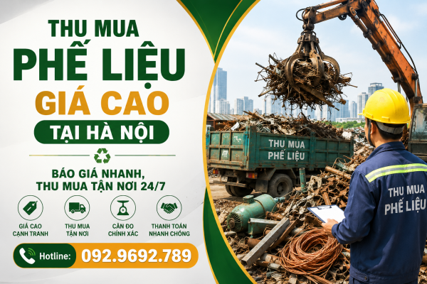 Thu Mua Phế Liệu Giá Cao Tại Hà Nội | Thu Mua Tận Nơi, Báo Giá Nhanh - Phế Liệu Tân Thịnh Phát