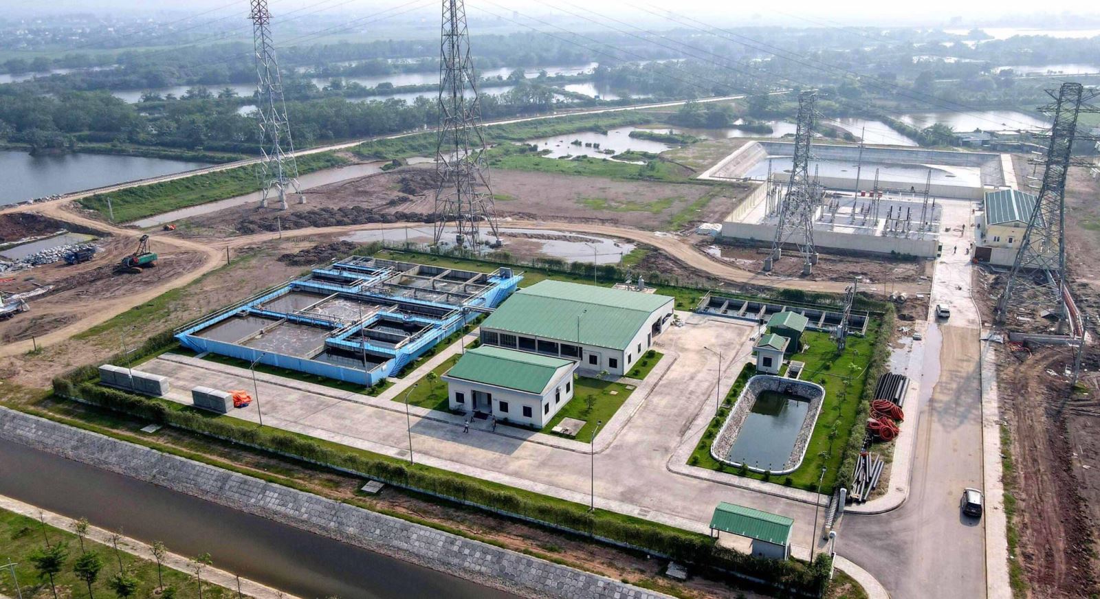 Khu vực thu mua phế liệu tại Thái Bình