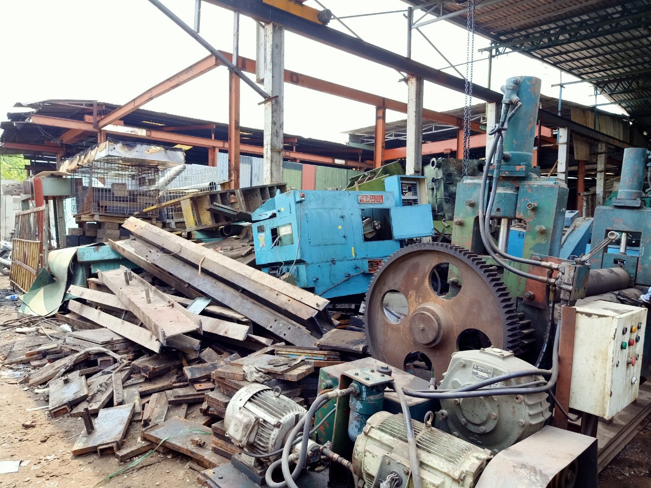 Thu mua máy móc công nghiệp cũ tại Thái Bình