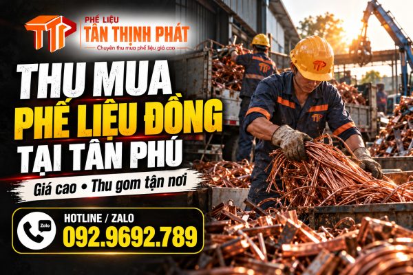 Thu Mua Phế Liệu Đồng Tại Tân Phú – Giá Cao, Tận Nơi
