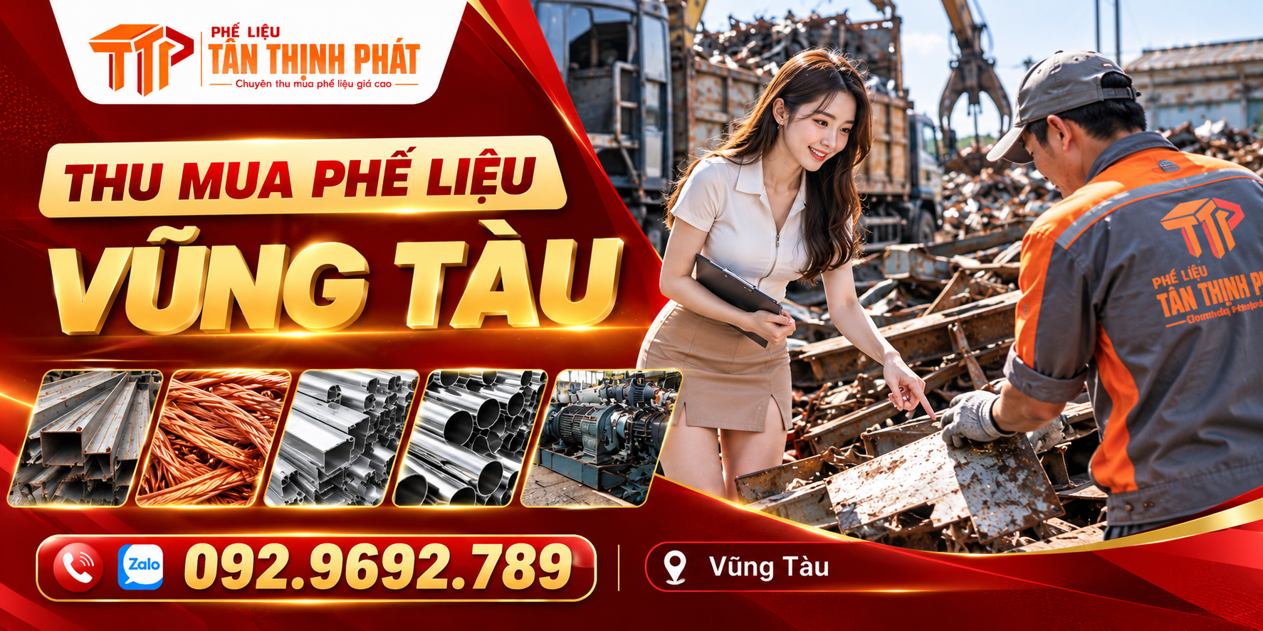 Thu Mua Phế Liệu Vũng Tàu – 5 Lợi Ích Khi Chọn Tân Thịnh Phát