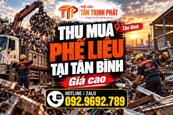 Thu Mua Phế Liệu Tại Tân Bình Giá Cao – Tận Nơi