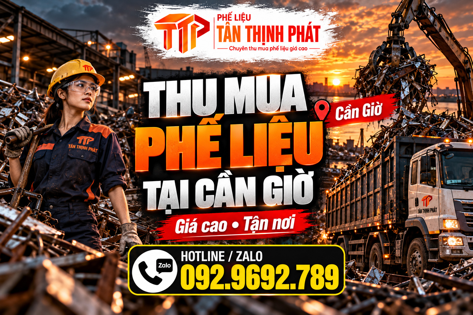 Thu Mua Phế Liệu Tại Cần Giờ Giá Cao – Thu Gom Tận Nơi