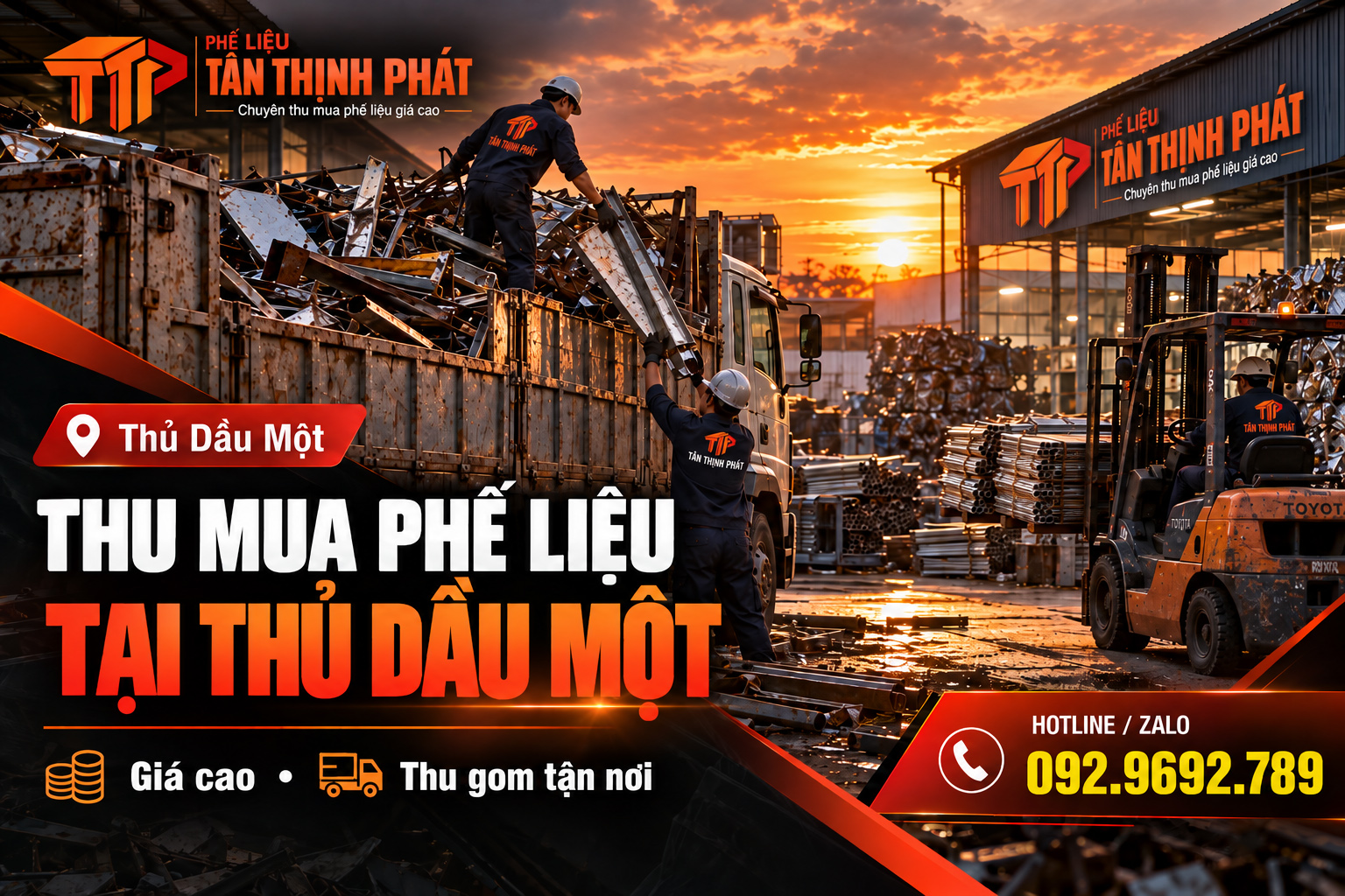 Thu Mua Phế Liệu Thủ Dầu Một Giá Cao – Tận Nơi
