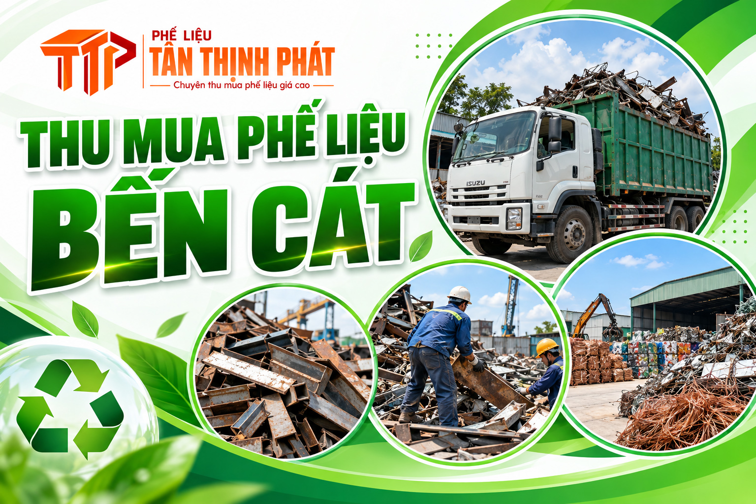Thu Mua Phế Liệu Bến Cát – Giải Phóng Kho, Thu Hồi Vốn