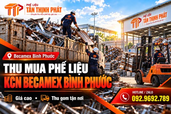 Thu Mua Phế Liệu KCN Becamex Bình Phước – 6 Giải Pháp Tối Ưu