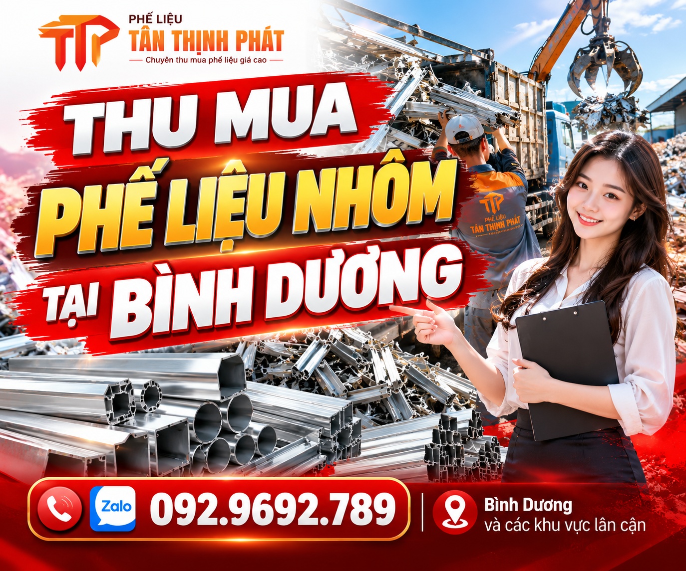 Thu Mua Phế Liệu Nhôm Tại Bình Dương – 4 Loại Giá Trị Cao