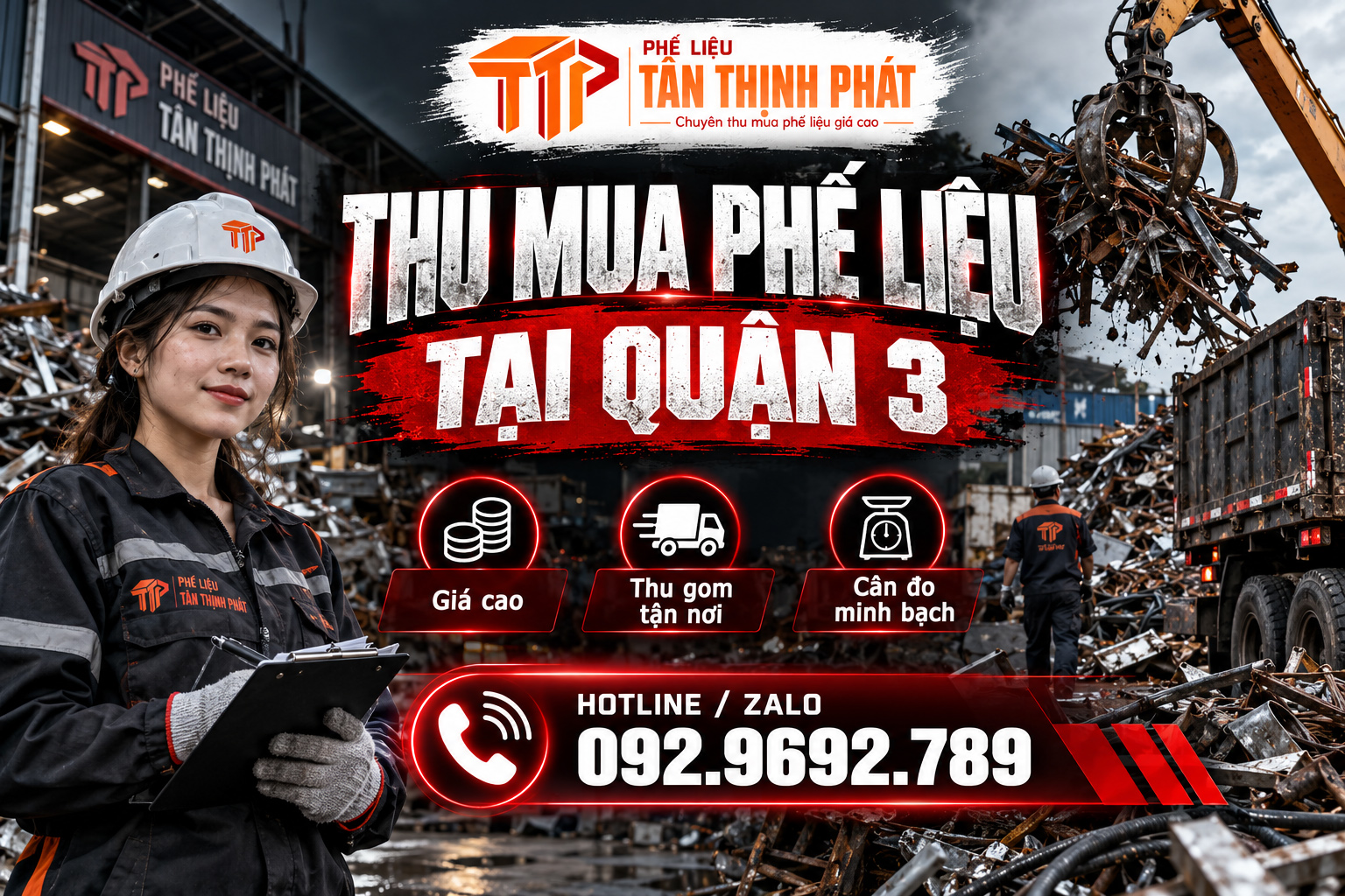 Thu Mua Phế Liệu Tại Quận 3 Giá Cao – Các Loại Thu Mua