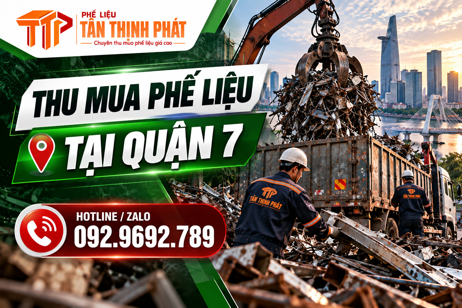 Thu Mua Phế Liệu Tại Quận 7 Giá Cao – Thu Gom Tận Nơi