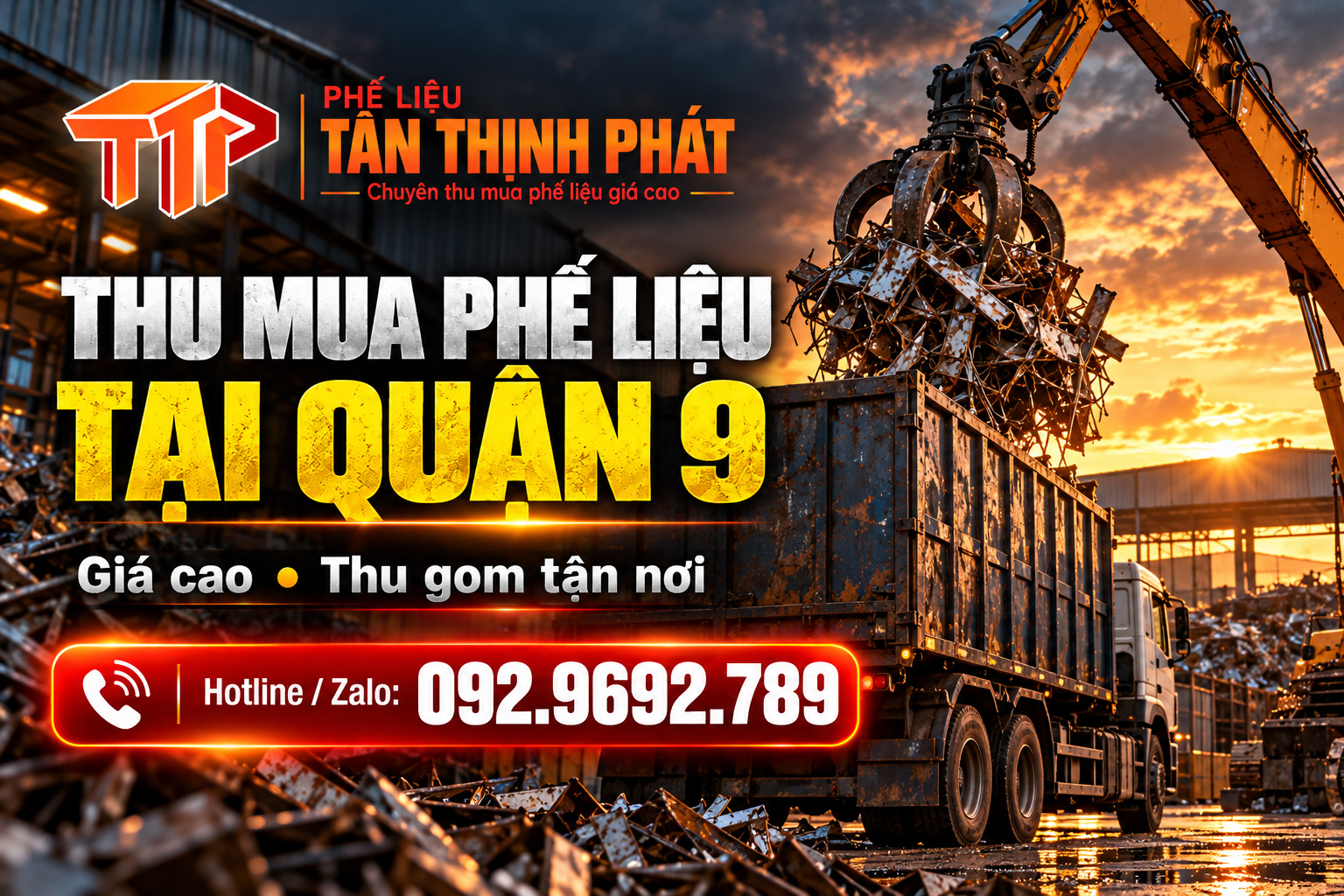 Thu Mua Phế Liệu Tại Quận 9 Giá Cao – Tận Nơi, Giá Tốt