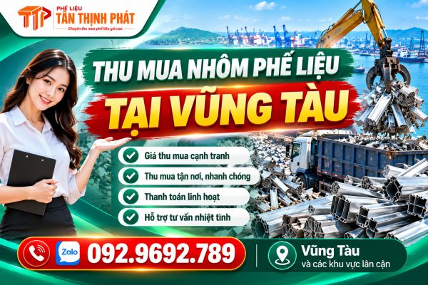 Thu Mua Nhôm Phế Liệu Tại Vũng Tàu – Từ Nhà Xưởng Đến Công Trình