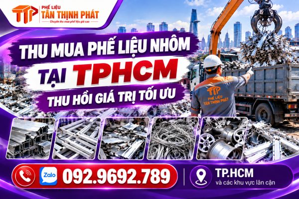 Thu Mua Phế Liệu Nhôm Tại TPHCM – Thu Hồi Giá Trị Tối Ưu