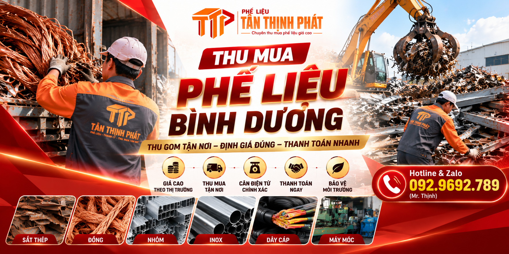 Thu Mua Phế Liệu Bình Dương – Thanh Lý Nhà Xưởng Trọn Gói