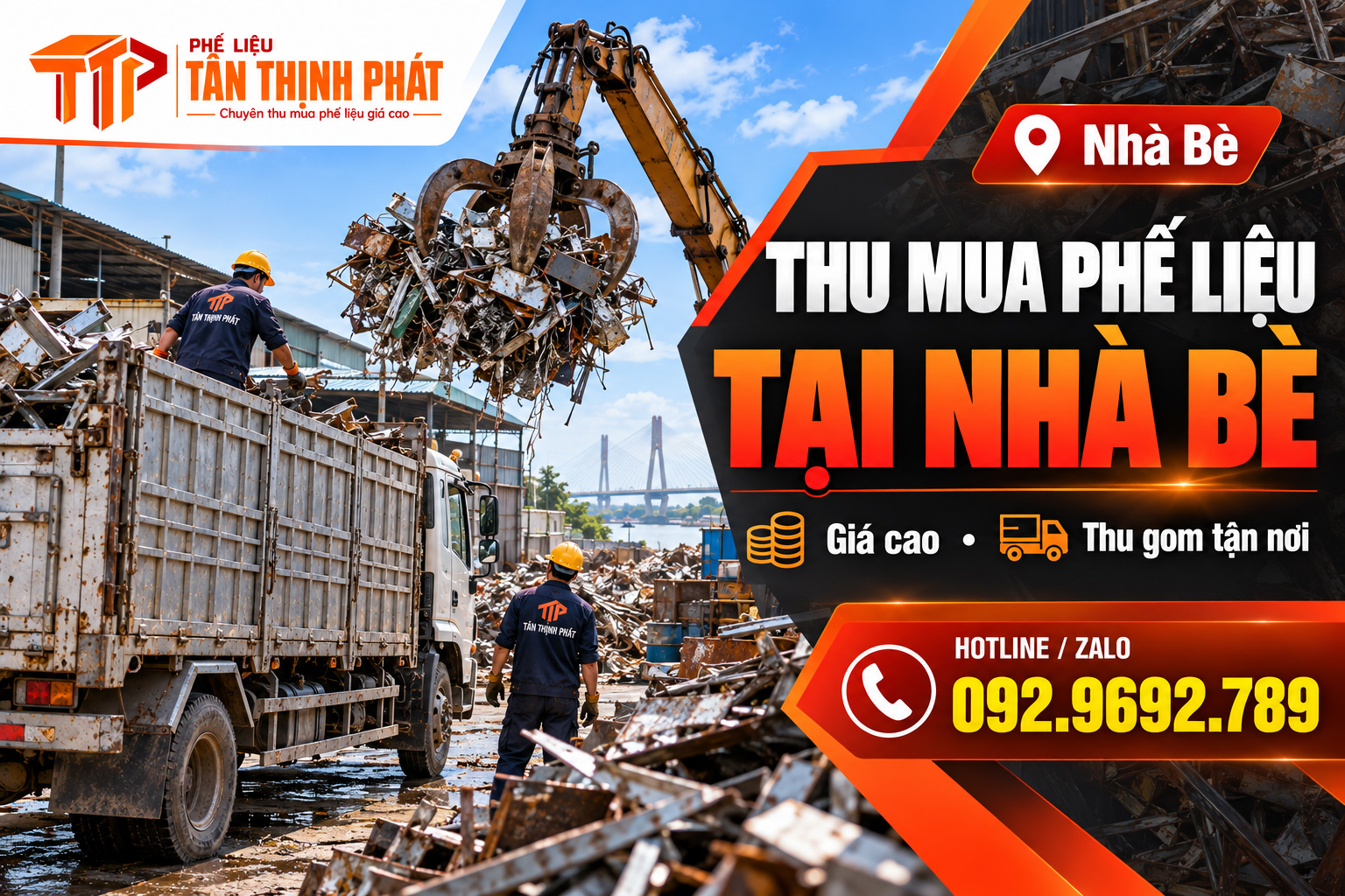 Thu Mua Phế Liệu Tại Nhà Bè Giá Cao – Thu Gom Tận Nơi