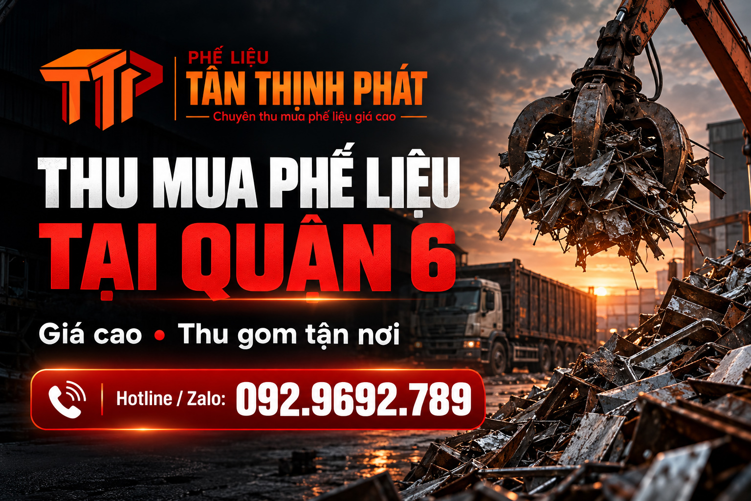 Thu Mua Phế Liệu Tại Quận 6 Giá Cao – Thu Mua Tận Xưởng
