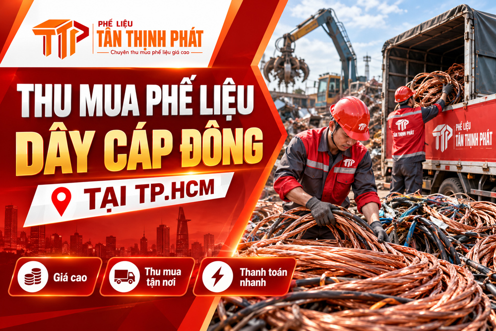 Thu Mua Phế Liệu Dây Cáp Đồng Tại TP.HCM – Định Giá Tận Nơi
