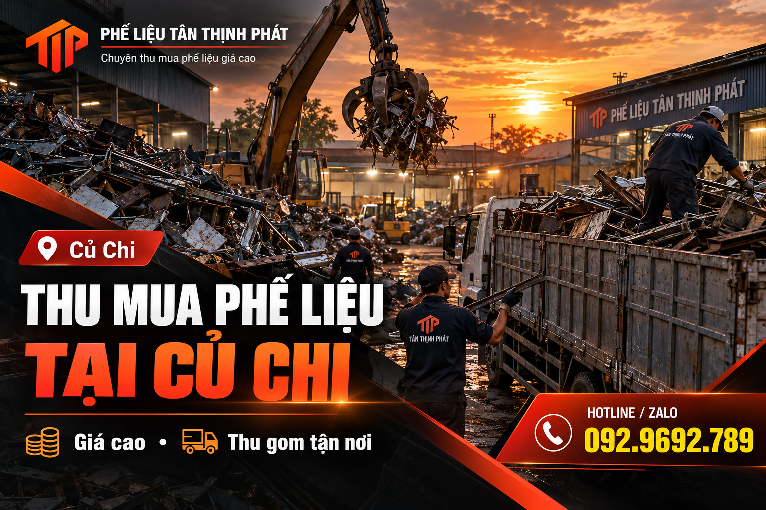 Thu Mua Phế Liệu Tại Củ Chi Giá Cao – Thu Gom Tận Nơi