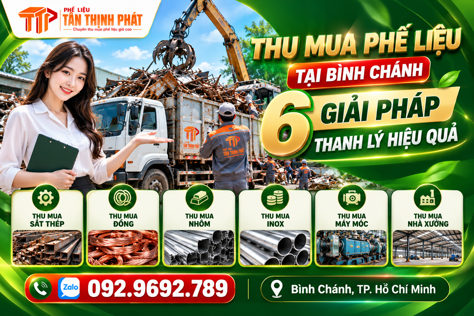 Thu Mua Phế Liệu Tại Bình Chánh – 6 Giải Pháp Thanh Lý Hiệu Quả